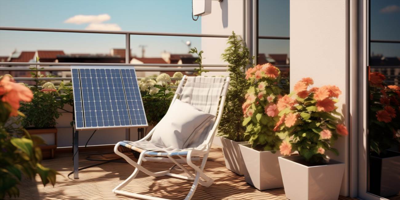 Pomysły na wykorzystanie paneli słonecznych na balkonie